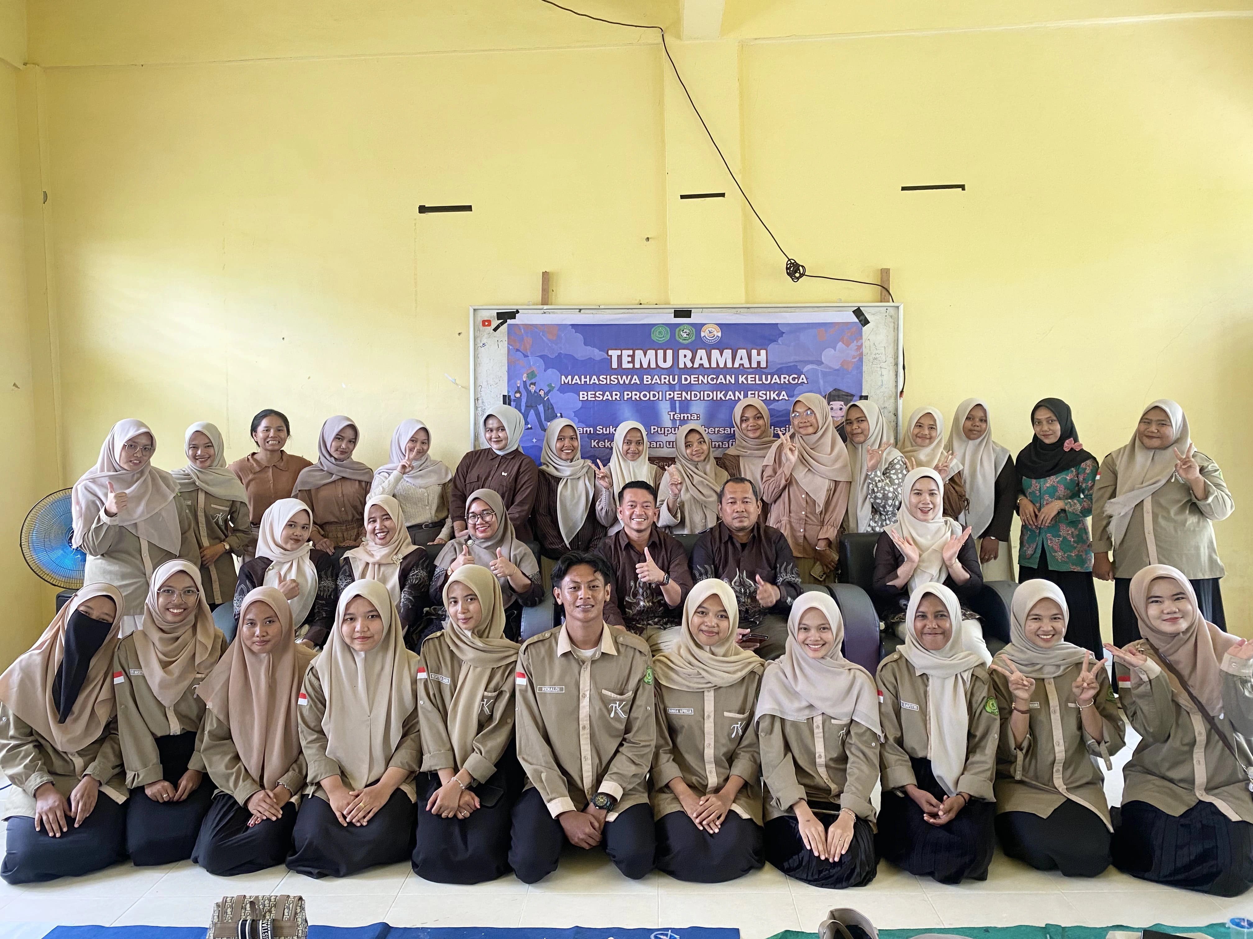 HIMAFI FKIP UPP Gelar Temu Ramah Mahasiswa Baru Bersama Keluarga Besar Pendidikan Fisika